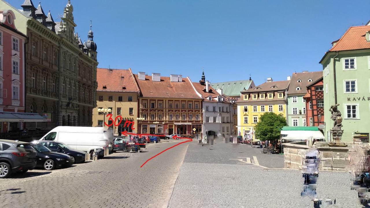 Skromný apartmán v centru Chebu Exteriér fotografie
